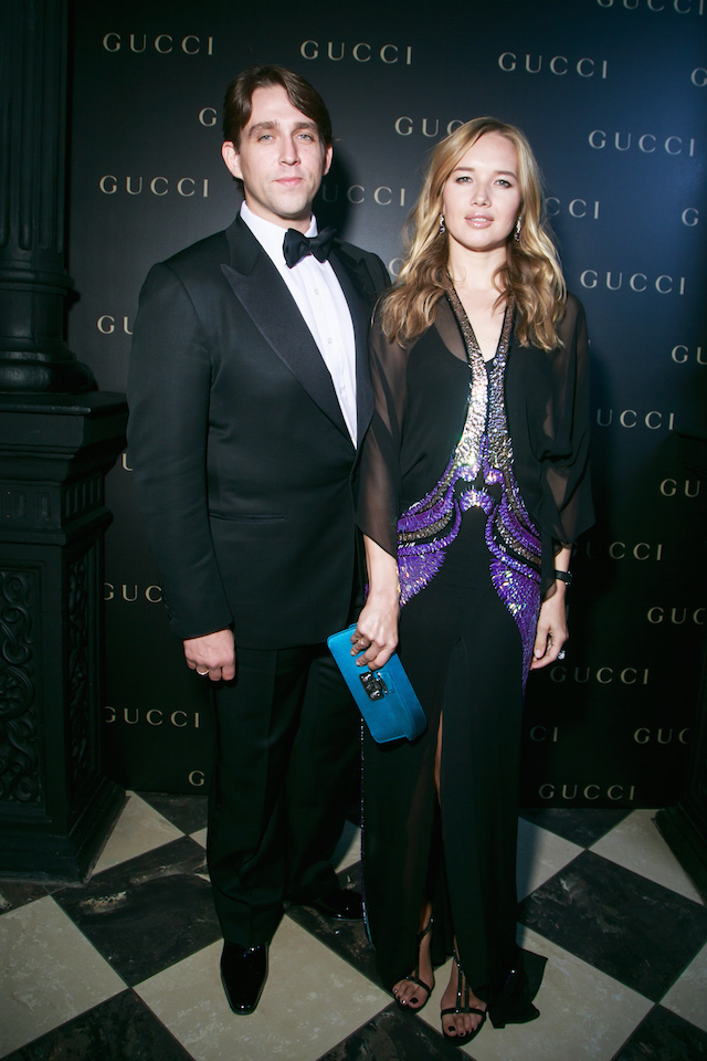 Алексей Киселев и Ида Лоло Закрытый ужин Gucci в Москве (фото 33)