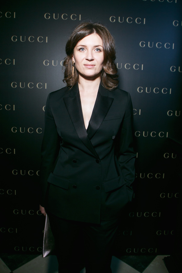 Анита Гиговская Закрытый ужин Gucci в Москве (фото 7)