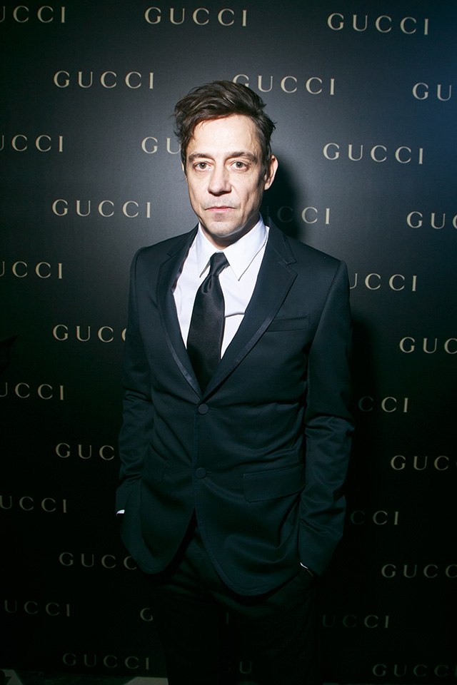 Джейми Хинс Закрытый ужин Gucci в Москве (фото 12)