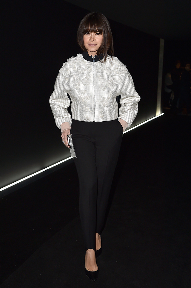 Мирослава Дума Гости показа Balenciaga, осень-зима 2015 (фото 1)