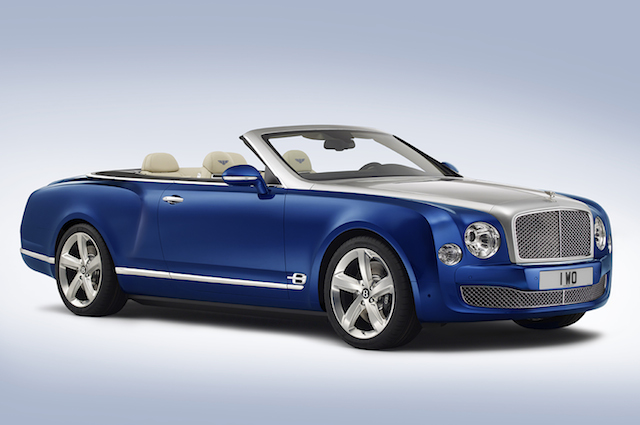 Глубокий синий: концепт Bentley Grand Convertible (фото 1)