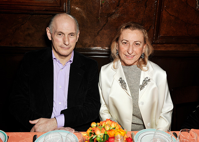 Бернар Руиз-Пикассо и Миучча Прада Ужин Даши Жуковой в честь Франческо Веццоли (фото 1)