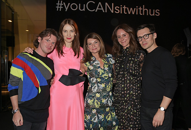 Кристофер Кейн, Роксанда Илинчич, Натали Массене, Элисон Лоэнис, Эрдем Моралиоглу Презентация новой социальной сети The Net Set от Net-a-Porter (фото 4)