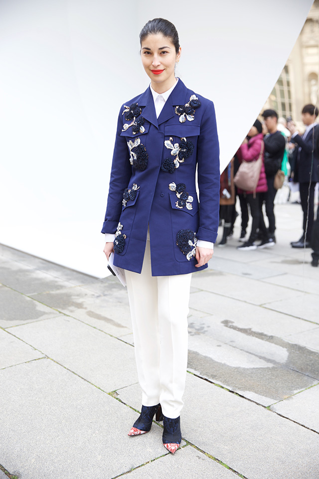 Гости показа Dior в Париже (фото 11)