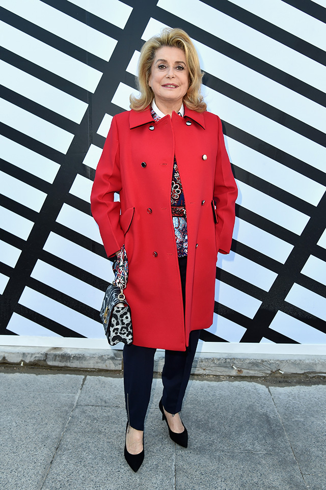 Наталья Водянова и другие гости показа Louis Vuitton (фото 1)