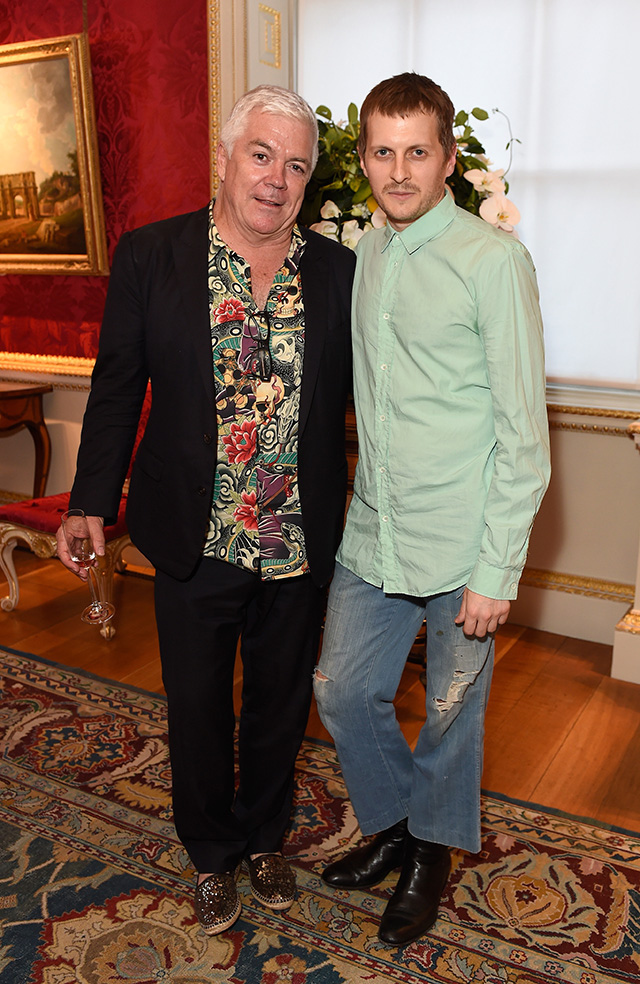 Тим Бланкс и Крис Питерс Гости ужина Farfetch в Лондоне (фото 7)