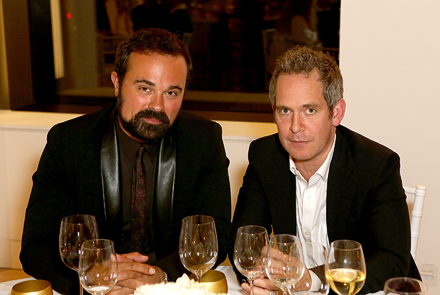Евгений Лебедев и Том Холландер Званый ужин аукционного дома Phillips в Лондоне (фото 2)