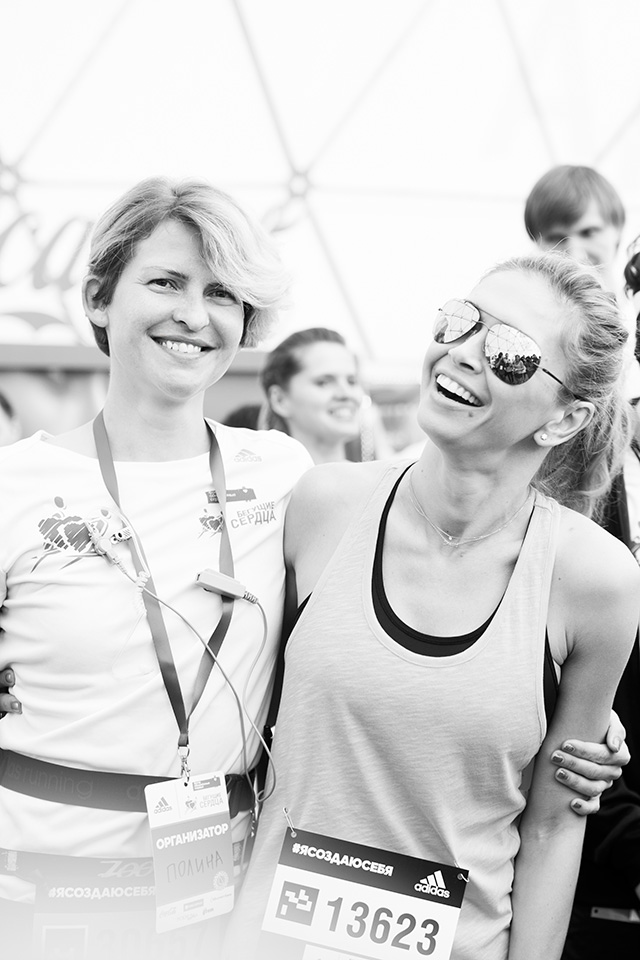 Как проходил благотворительный забег "adidas Бегущие сердца" на Воробьевых горах (фото 4)