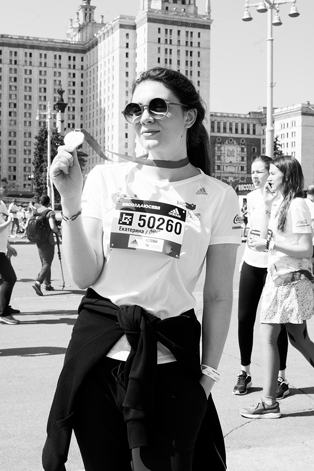 Как проходил благотворительный забег "adidas Бегущие сердца" на Воробьевых горах (фото 19)