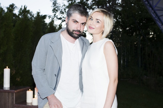 Дмитрий Исхаков и Полина Гагарина ММКФ-2015: Вечеринка The Hollywood Reporter (фото 10)