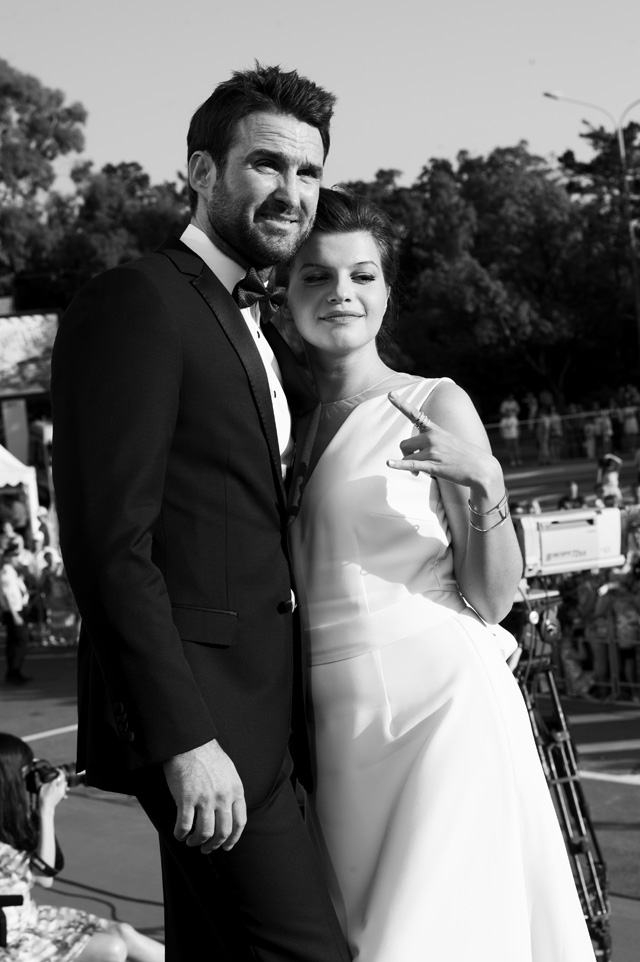 Агния Кузнецова и Максим Петров "Кинотавр-2015": церемония открытия (фото 21)