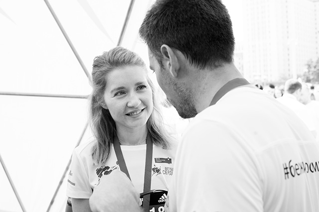 Как проходил благотворительный забег "adidas Бегущие сердца" на Воробьевых горах (фото 10)