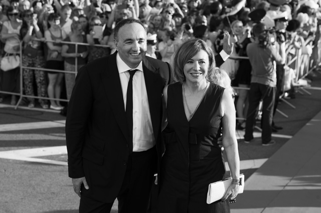 Александр и Валерия Роднянские "Кинотавр-2015": церемония открытия (фото 11)