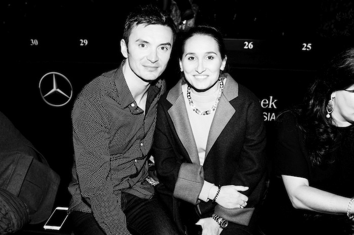 Евгений Заболотный и Анастасия Винокур Гости показа Araida (фото 6)