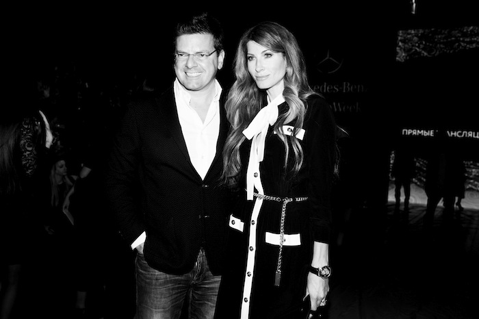 Константин Андрикопулос и Ольга Цыпкина Гости показа Araida (фото 3)