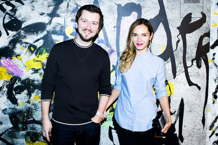 Евгений Тихонович и Полина Абдуллина Универмаг "Цветной" отметил пятилетие (фото 4)