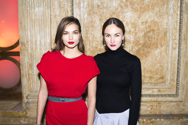 Екатерина Зингаревич и Маргарита Лиева Вечер Roger Vivier в Москве (фото 31)