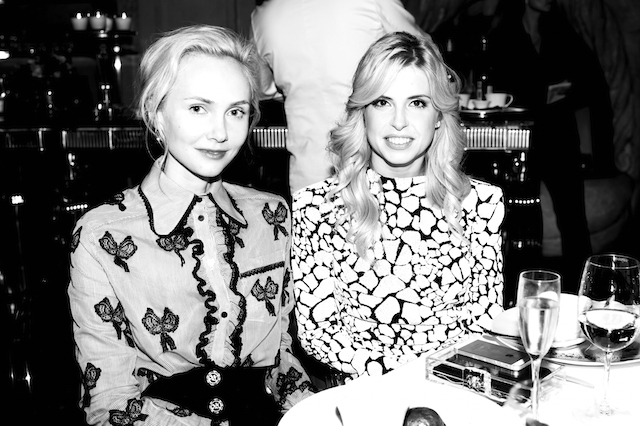 Ольга Карпуть и Мария Богданович Вечер Roger Vivier в Москве (фото 6)