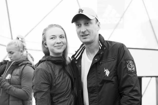 "Бегущие сердца": Наталья Водянова и другие участники сегодняшнего марафона (фото 18)