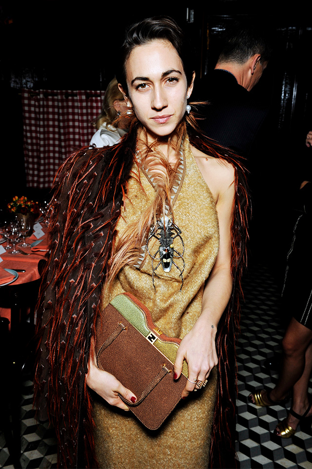 Дельфина Делеттре-Фенди Ужин Даши Жуковой в честь Франческо Веццоли (фото 7)