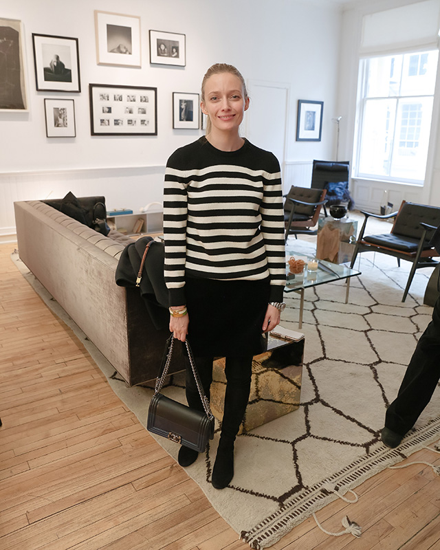 Эмма Элвик-Бейтс Обед в честь новой коллекции Gabriela Hearst (фото 5)