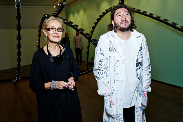 Открытие выставки Андрея Бартенева в ММОМА (фото 1)