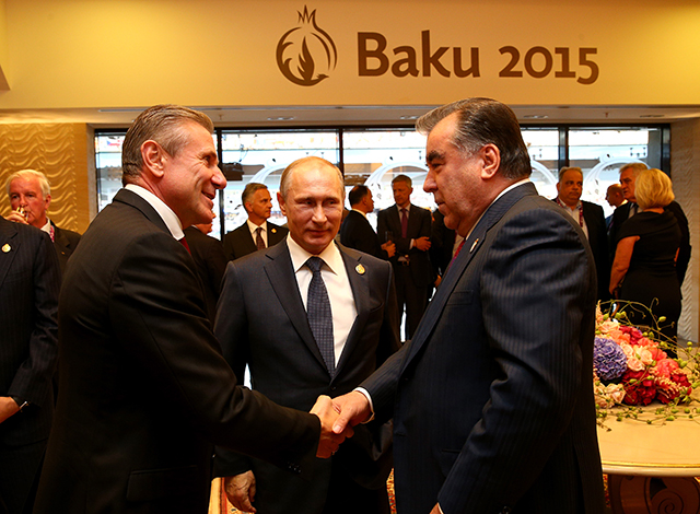 Церемония открытия первых Европейских игр в Баку (фото 3)