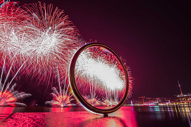 Церемония открытия первых Европейских игр в Баку (фото 12)