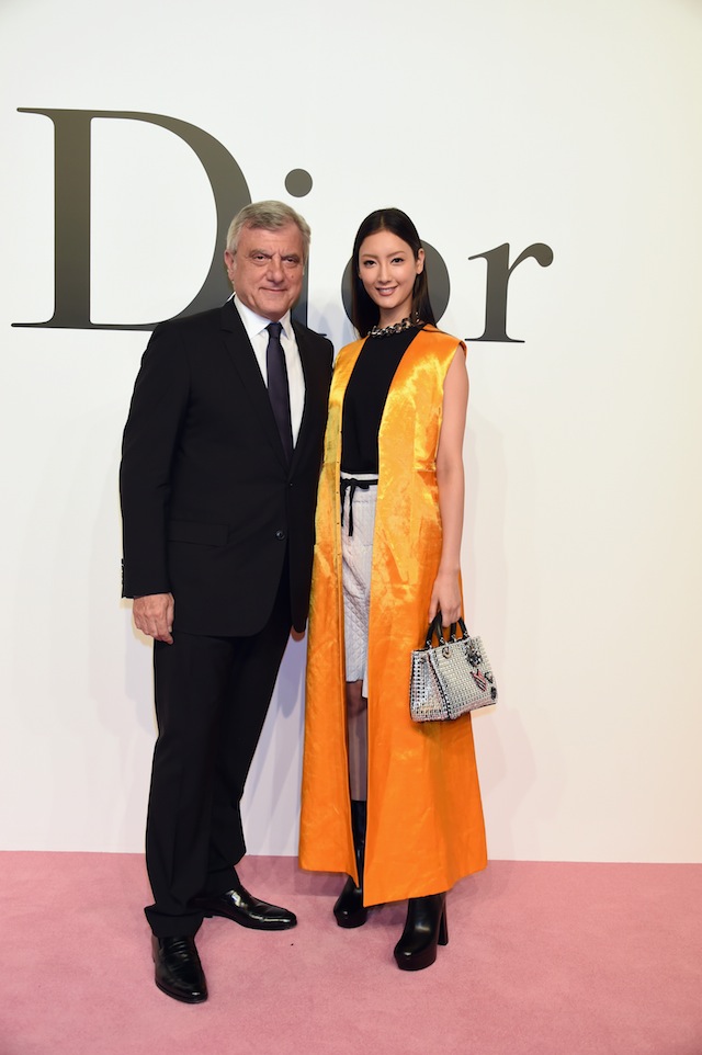 Сидни Толедано и Нанао Рианна на шоу Dior в Токио (фото 4)