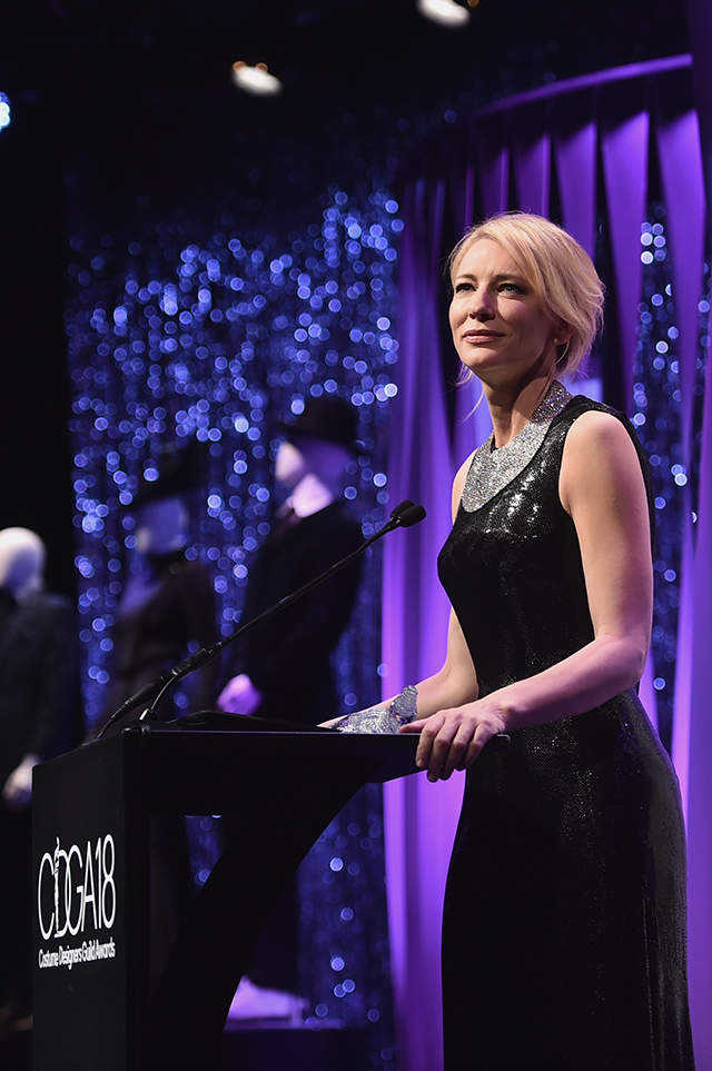 Кейт Бланшетт Гости 18-й церемонии вручения премии Гильдии дизайнеров костюмов (фото 1)