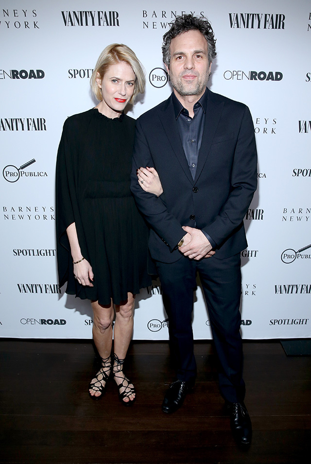 Санрайз Когни и Марк Руффало Гости ужина Vanity Fair в честь Тома МакКарти (фото 3)