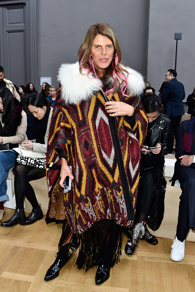 Гости показа Chloe осень-зима 2016 (фото 10)