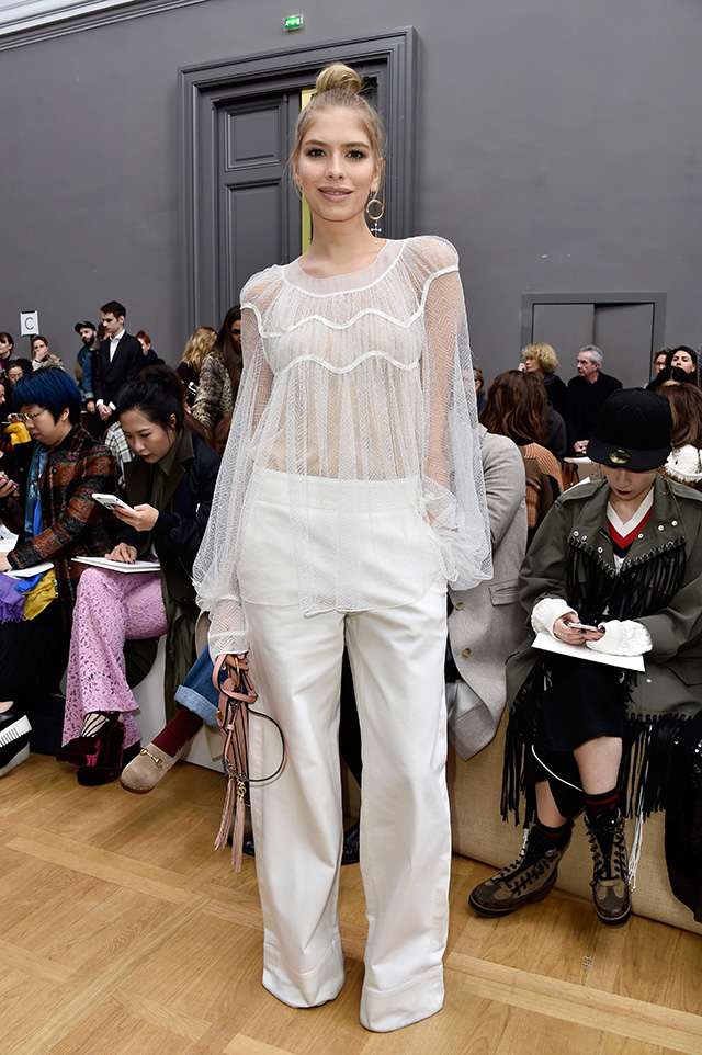 Гости показа Chloe осень-зима 2016 (фото 1)