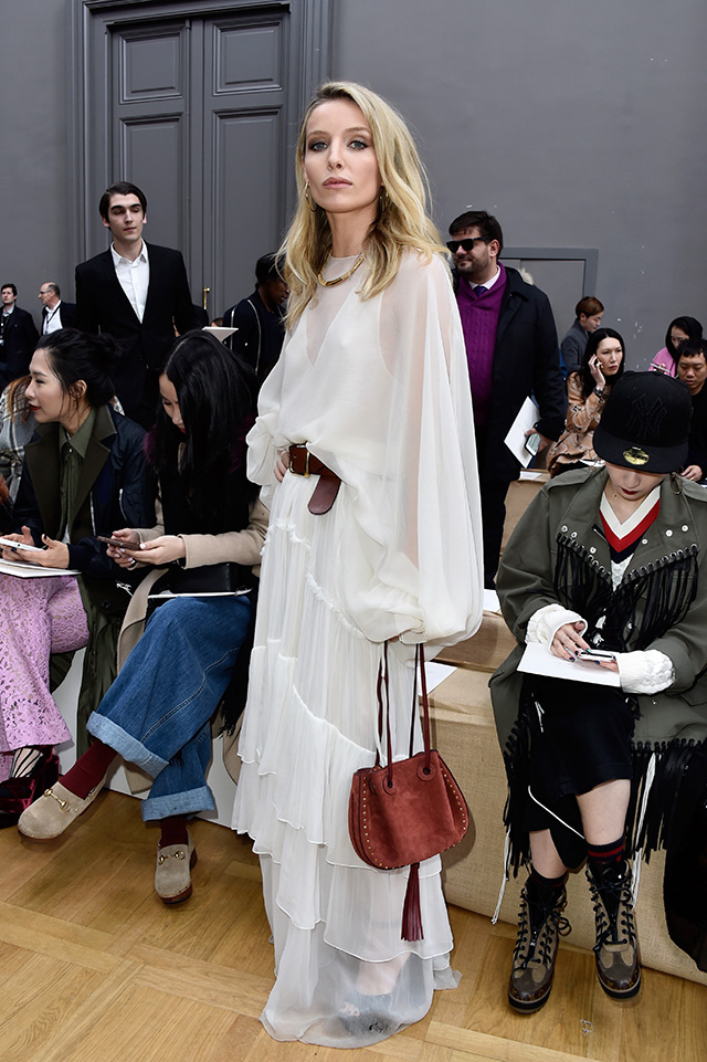 Гости показа Chloe осень-зима 2016 (фото 12)
