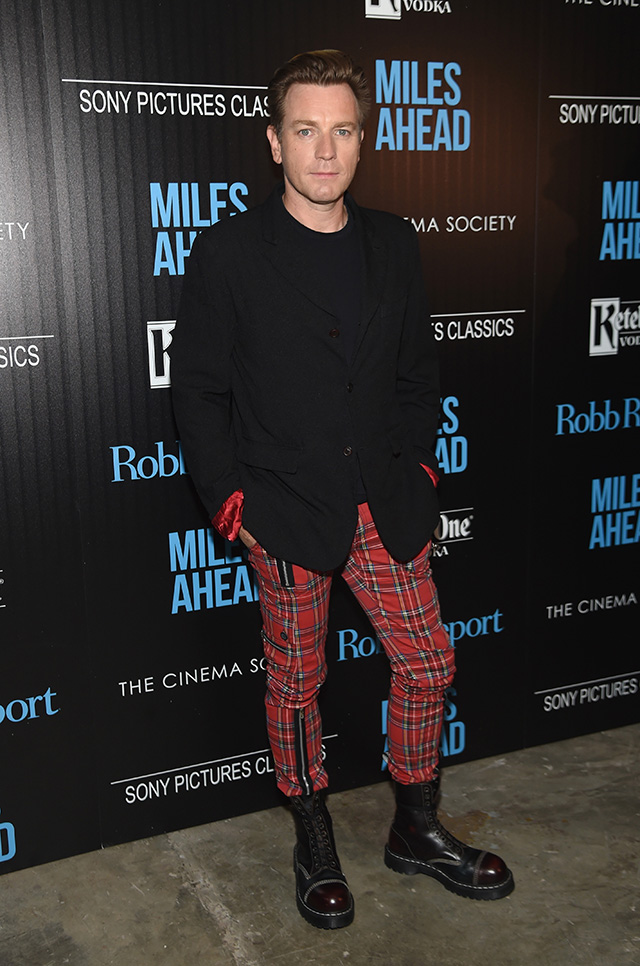 Юэн МакГрегор Показ фильма "Убить трубача" в Нью-Йорке (фото 1)