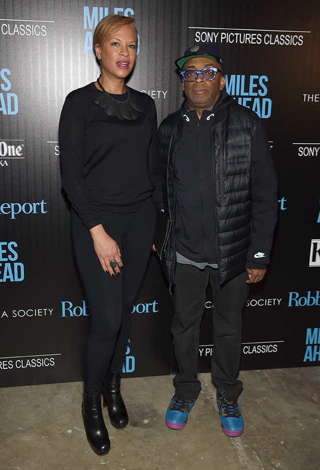 Спайк Ли и Тоня Ли Показ фильма "Убить трубача" в Нью-Йорке (фото 8)