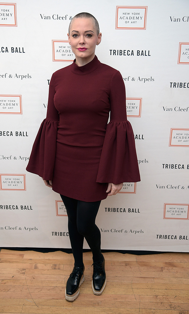 Роуз МакГоун Гости гала-вечера Tribeca Ball в Нью-Йорке (фото 7)