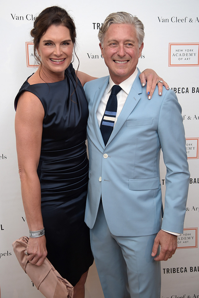 Брук Шилдс и Дэвид Кратц Гости гала-вечера Tribeca Ball в Нью-Йорке (фото 6)