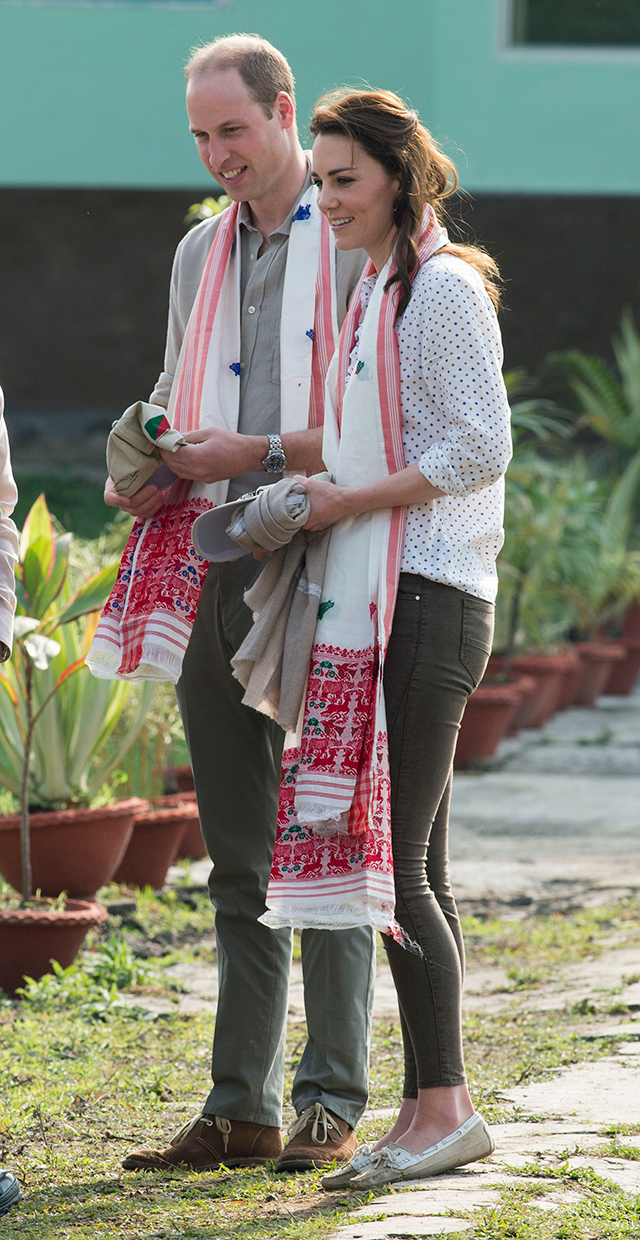 Королевская чета в Центре дикой природы Казиранга (фото 6)