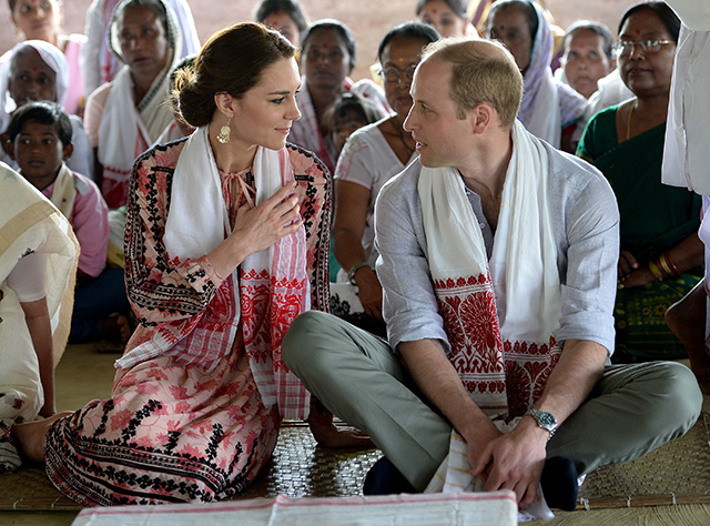 Королевская чета в Центре дикой природы Казиранга (фото 1)