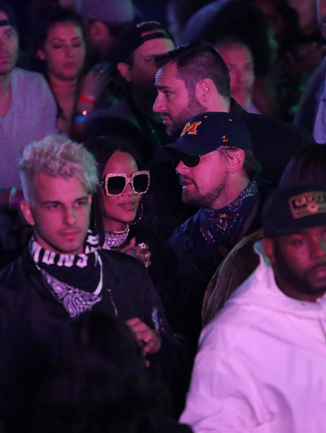 Рианна и Леонардо ДиКаприо Гости третьего дня фестиваля Coachella (фото 2)