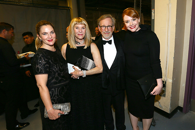 Дрю Бэрримор, Кейт Кэпшоу, Стивен Спилберг и Брайс Даллас Ховард Гала-ужин American Film Institute в Лос-Анджелесе (фото 1)