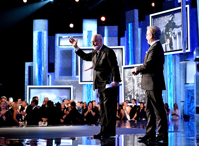 Джон Уильямс и Стивен Спилберг Гала-ужин American Film Institute в Лос-Анджелесе (фото 8)