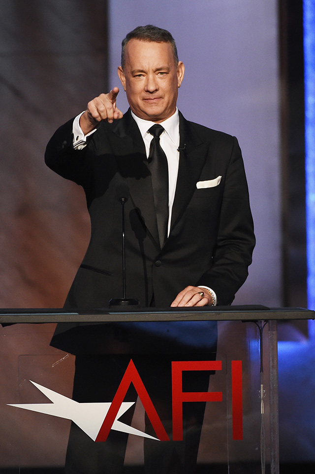 Том Хэнкс Гала-ужин American Film Institute в Лос-Анджелесе (фото 4)
