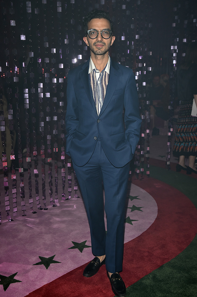 Гости показа Gucci (фото 8)