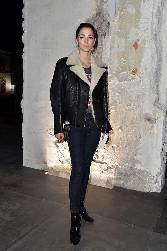 Гости показа Saint Laurent в Париже (фото 7)