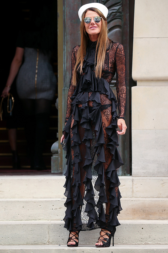 Ким Кардашьян и другие на показе Balmain (фото 5)