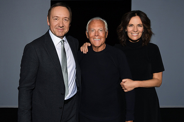 Гости показа Giorgio Armani в Милане (фото 4)