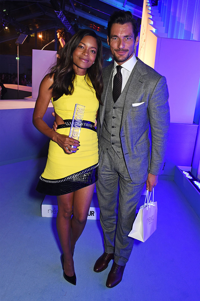 Наоми Харрис и Дэвид Ганди Победители и гости премии Glamour "Женщина года" (фото 6)