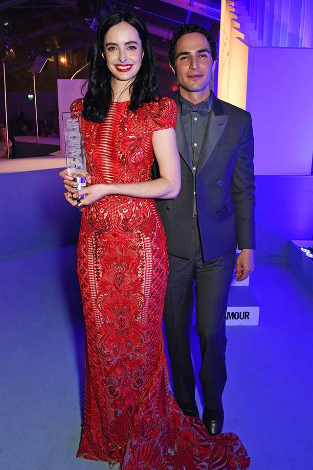 Кристен Риттер и Зак Позен Победители и гости премии Glamour "Женщина года" (фото 12)